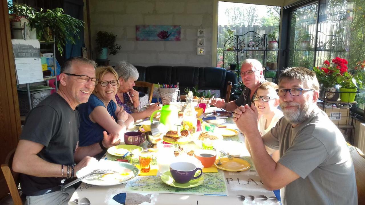 Chez Catherine - Chaumiere Normande Theuville-aux-Maillots Eksteriør billede